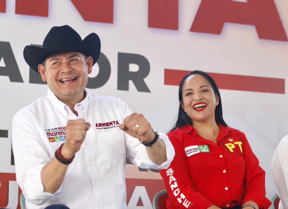 Liz Sánchez estuvo presente en Acajete | Foto Especial