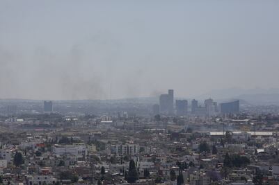 Calidad del aire en Puebla no es satisfactoria por la ceniza del volcán: Sergio Salomón