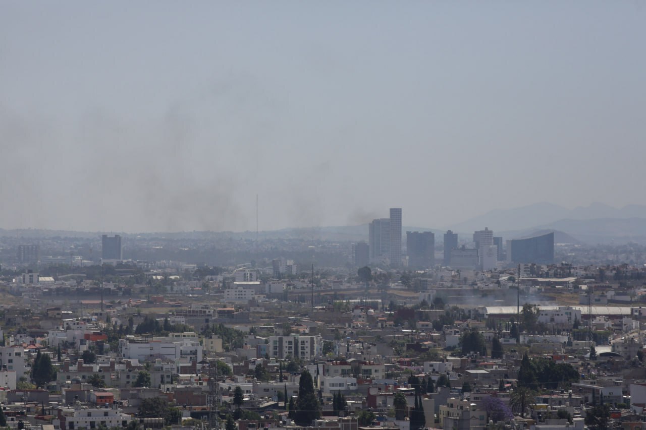 La ceniza volcánica causa una mala calidad de aire en Puebla | Foto: EsImagen