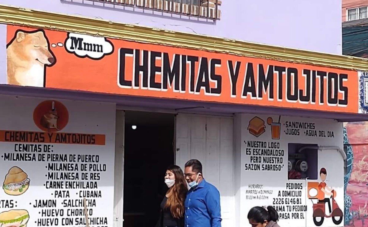 Poblanos crean restaurante inspirado en Cheems y se viraliza en redes