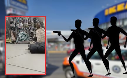 Asaltan MacStore en Angelópolis, clientes se tiran al piso por temor a balazos