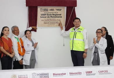 Armenta inaugura la segunda etapa de la USEP en Izúcar de Matamoros