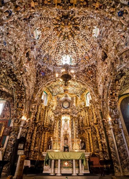 Tonantzintla, el rinconcito de Puebla que alberga la máxima expresión del barroco indígena 
