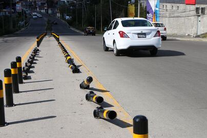 Asegura Movilidad que la suspensión del retiro de bolardos no fue por presiones