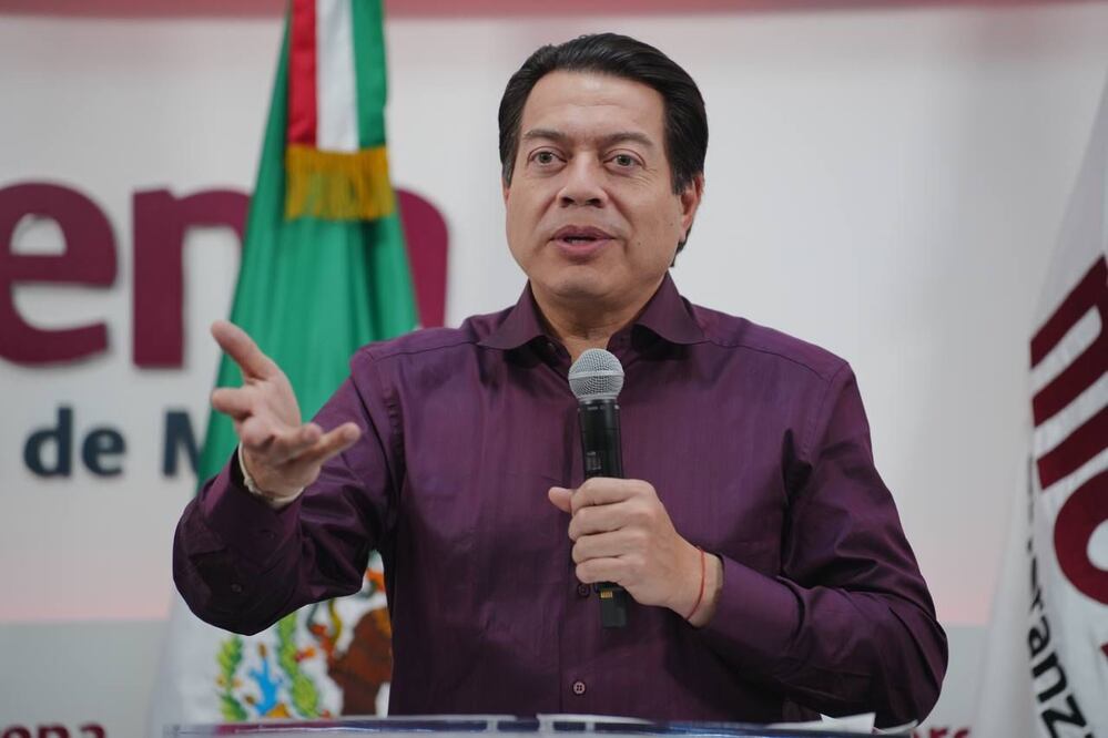 Mario Delgado explicó que será el 30 de octubre cuando se sepa en qué estados postulará a mujeres | Foto: Twitter Mario Delgado