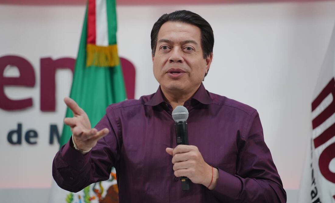 Mario Delgado explicó que será el 30 de octubre cuando se sepa en qué estados postulará a mujeres | Foto: Twitter Mario Delgado