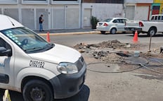 Gobierno estatal denuncia que Agua de Puebla perfora calles pavimentadas