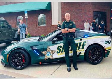 A bordo de un Corvette Z06 la policía de esta ciudad patrulla las calles 