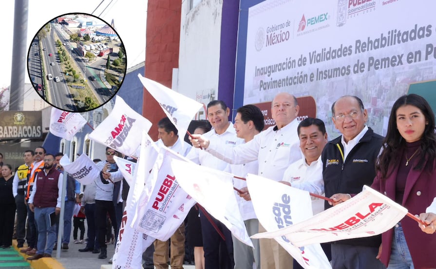 Puebla es premiado por Pemex y superará meta para dignificar más de 5 mil vialidades