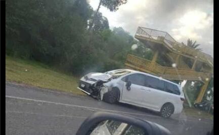 Muere motociclista tras chocar con camioneta en carretera Zacatlán-Chignahuapan
