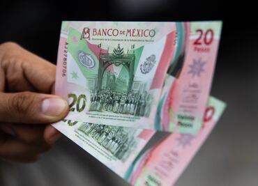 Cuáles son los cinco tipos de billetes de 20 pesos que son válidos en México