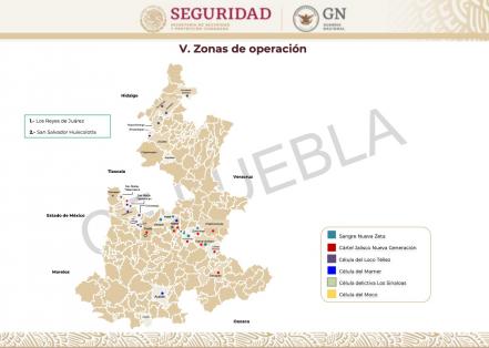 SEDENA Guacamaya Leaks. Los cárteles del narco que operan en la ciudad de Puebla