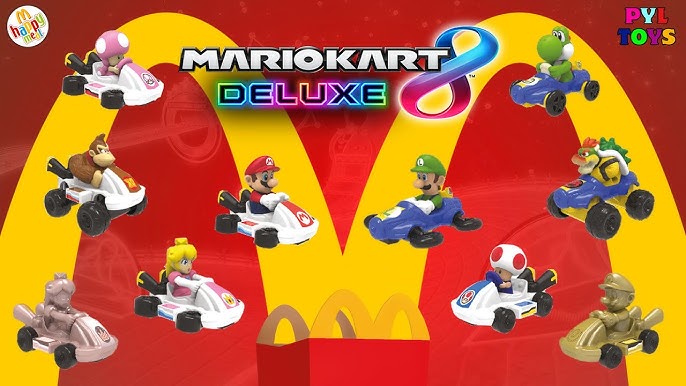 Los coleccionables de Mario Kart estarán disponibles en todos los establecimientos de McDonald’s en la República Mexicana. 

Foto: Producción El Universal Puebla