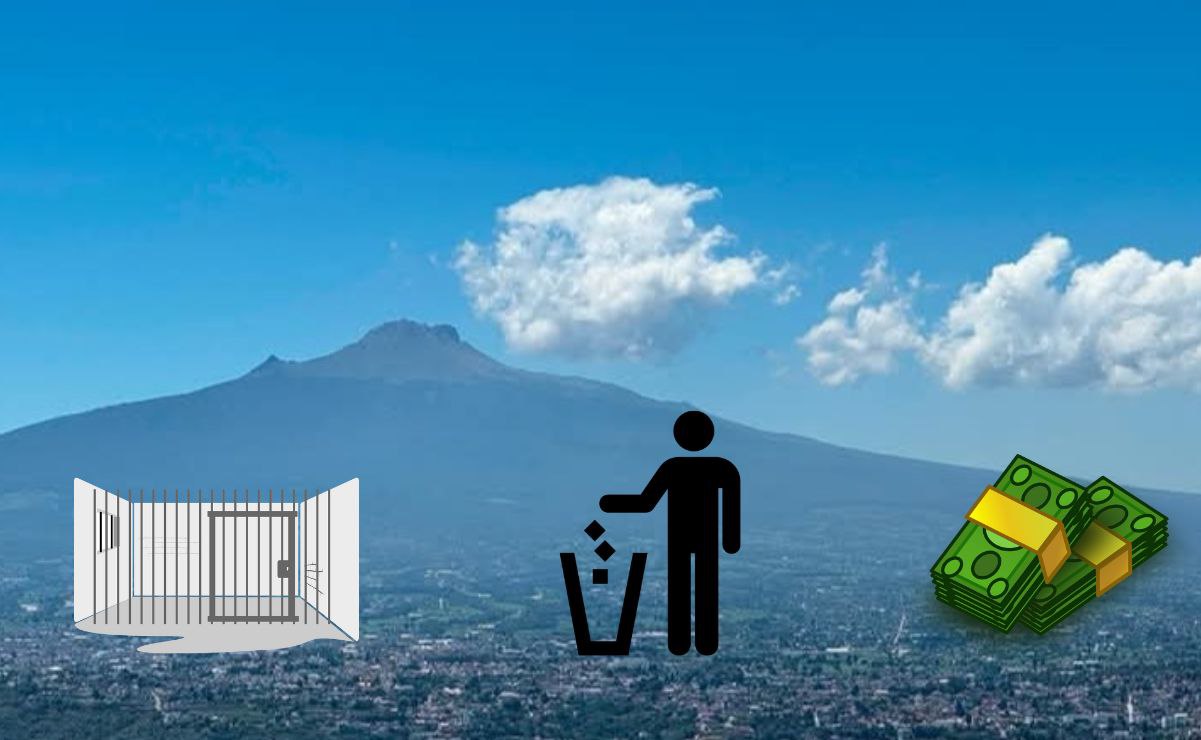 Cuidado si tiras basura en este municipio porque te pueden detener y multar