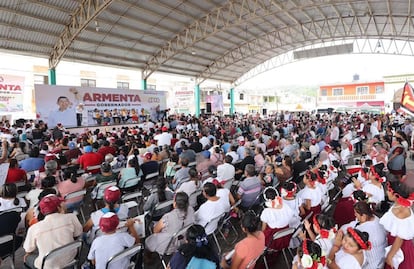 Alejandro Armenta presenta su plan ferroviario en Puebla