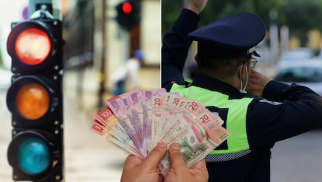 ¿Cuál es la multa por pasarse un alto en Puebla?