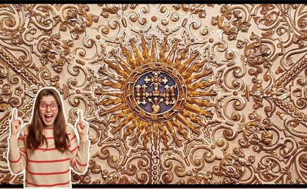 Este enigmático lugar en Puebla está forrado con oro de 24 quilates