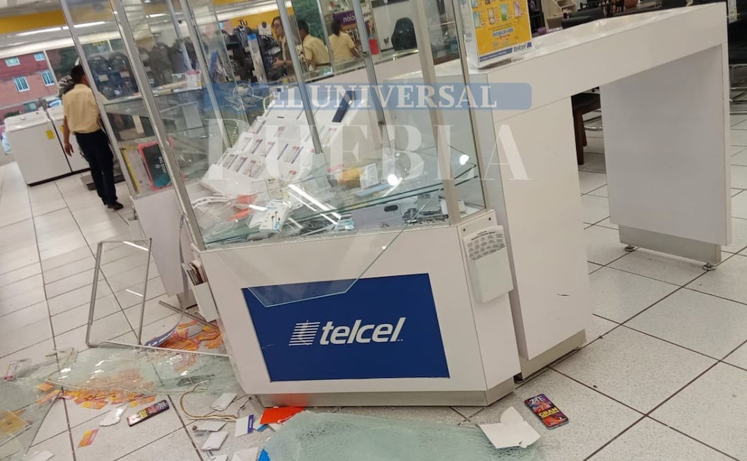 Se registró un asalto violento en el Coppel de Chapulco | Foto: Captura de pantalla