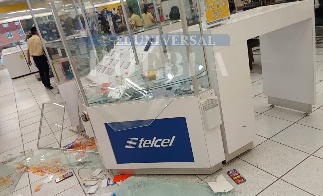 Se registró un asalto violento en el Coppel de Chapulco | Foto: Captura de pantalla