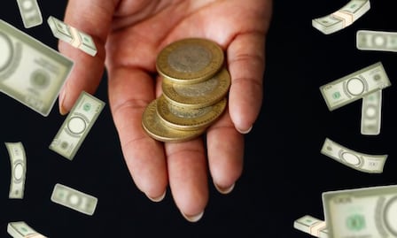 Esta es la moneda con error de huella que se vende hasta en 5 millones de pesos