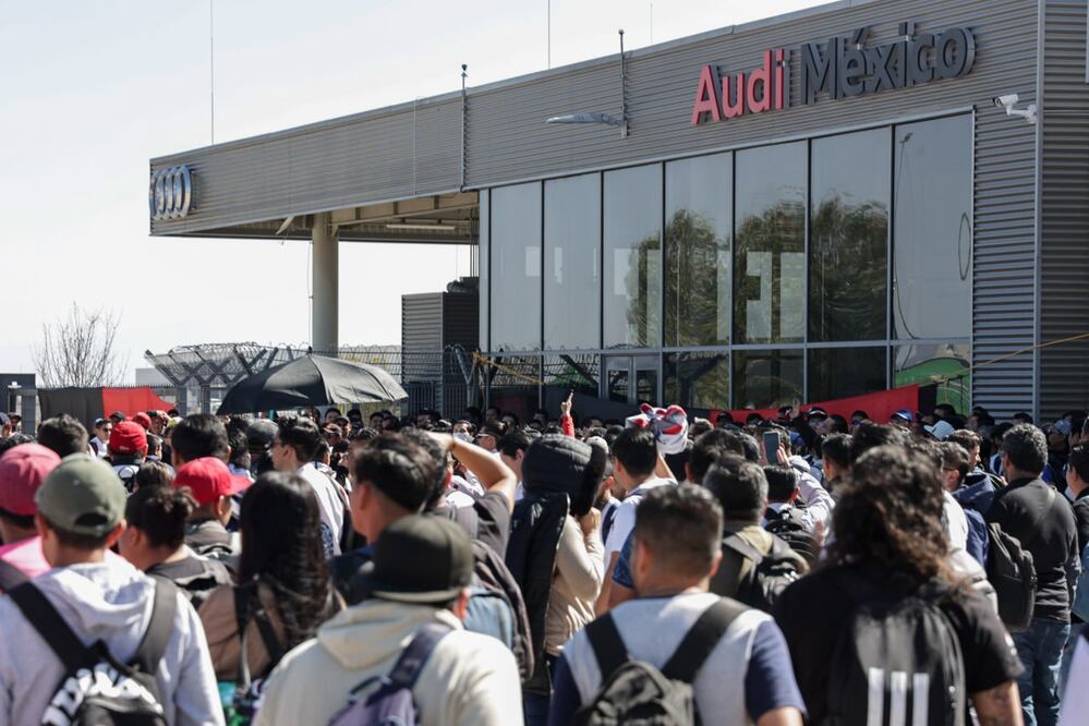 La huelga en Audi ha afectado al menos 20 mil empleos indirectos | Foto: Agencia Es Imagen para El Universal Puebla