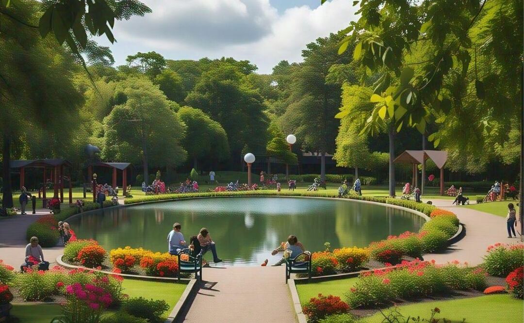 La IA destaca un parque de Puebla con más atractivos | Foto: Generada por Meta AI