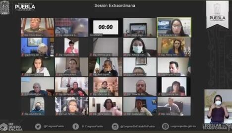 Aprueba Congreso de Puebla criticada ley de desaparecidos