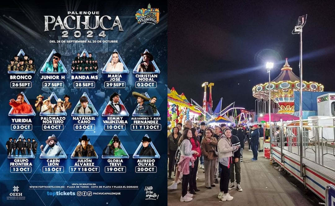 La Feria de Pachuca tendrá un palenque con grandes artistas | Foto: Especial / cursorenlanoticia