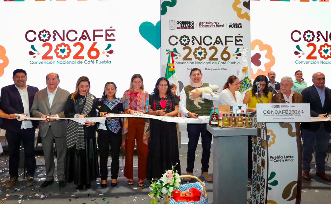 Se presentó el segundo lote del Café Puebla, Cinco de Mayo con cuatro variedades que se comercializarán en los mercados local, nave internacional | Foto: Gobierno del Estado