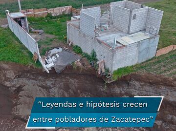 Socavón en Puebla. Todo un misterio lo que ocurre en las profundidades del socavón