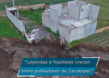 Socavón en Puebla. Todo un misterio lo que ocurre en las profundidades del socavón