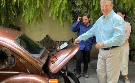 ¿Vocho eléctrico de Marcelo Ebrard se fabricó en Puebla? 