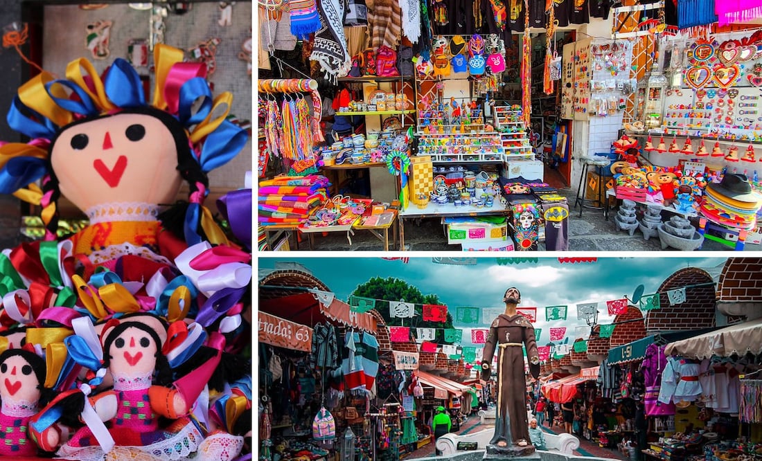 Compra artesanías en el mercado más bonito y colorido de Puebla | Foto: El Rincón de Edy / Secretaría de Turismo de Puebla / Wikipedia