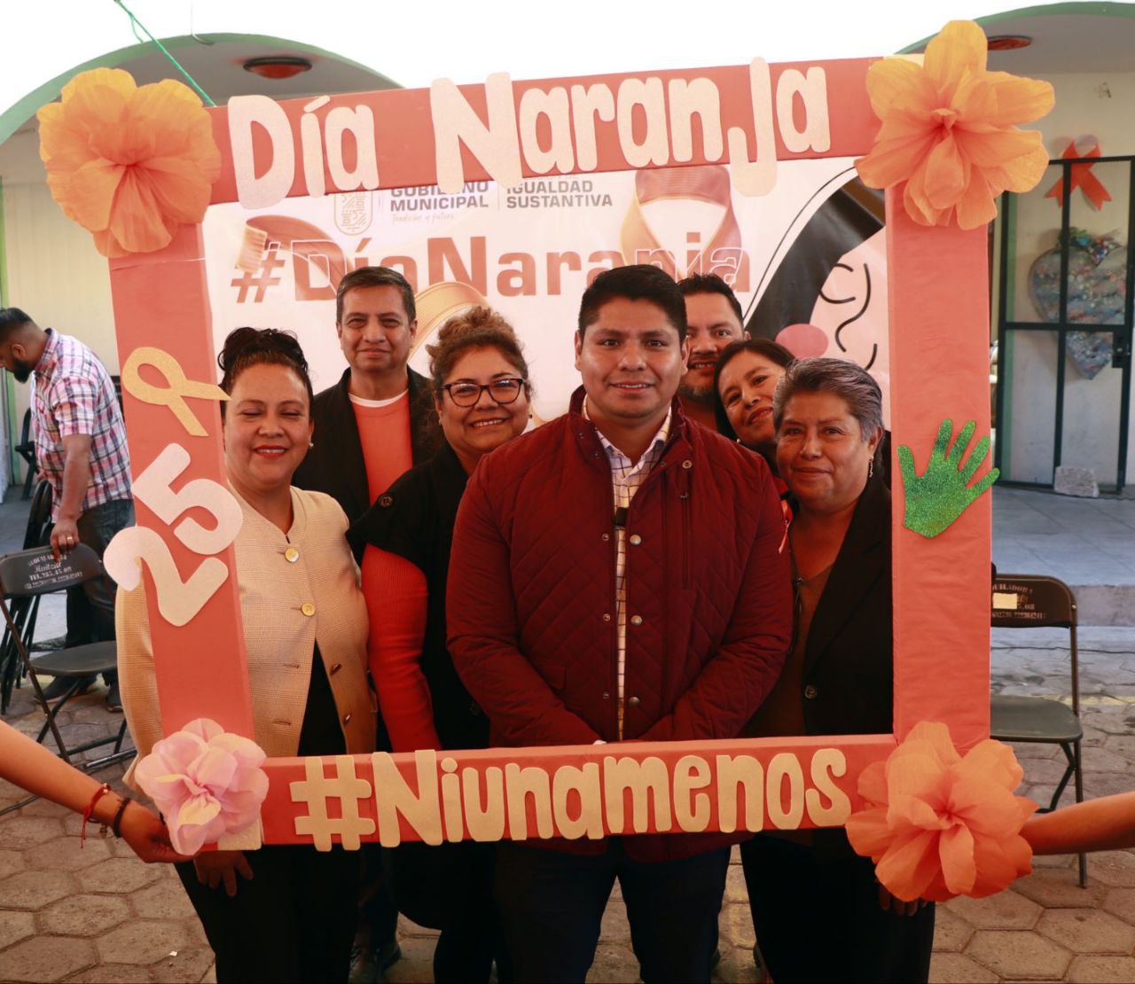 Omar Muñoz aseguró que su administración dice no a la violencia contra las mujeres / Foto: Especial