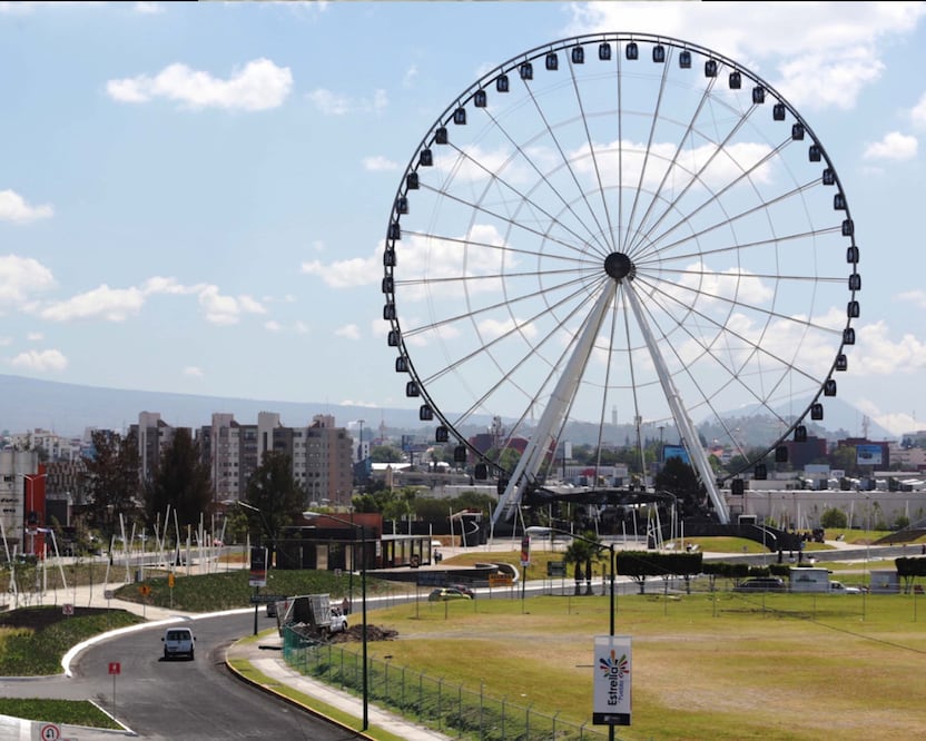 Pie de foto: La Estrella de Puebla se convirtió en un símbolo de la ciudad y es buscado por los turistas | Foto: Agencia Es Imagen para El Universal Puebla