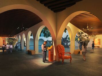 Así será el centro cultural en el Ex Hospital San Roque de Puebla