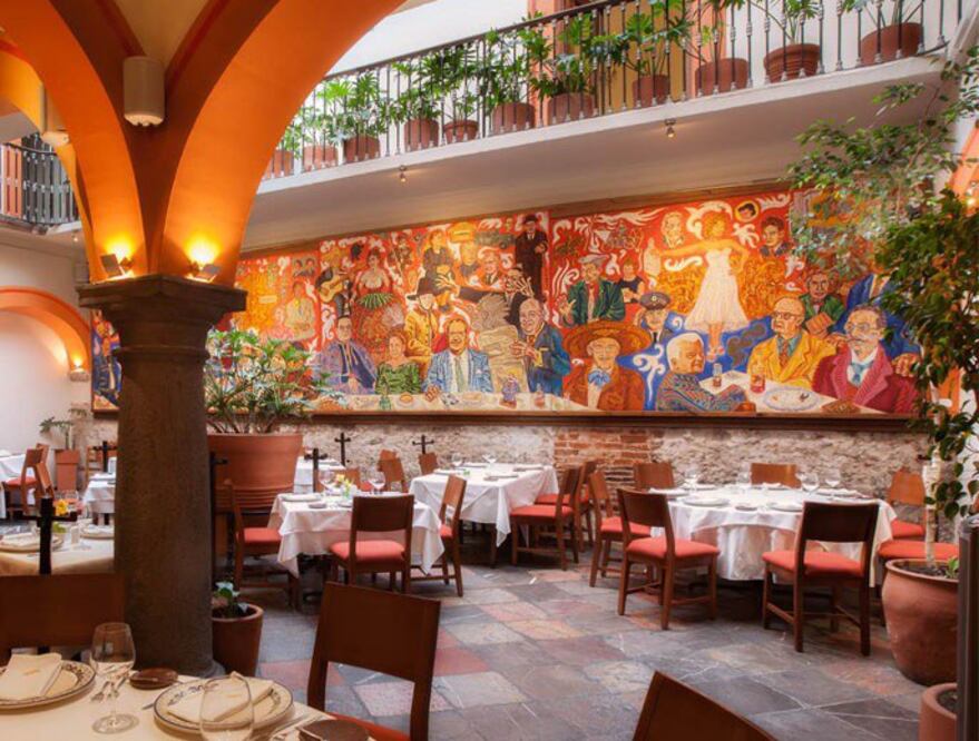 El Mural de los Poblanos es uno de los restaurantes más famosos de Puebla | Foto: El mural de los poblanos