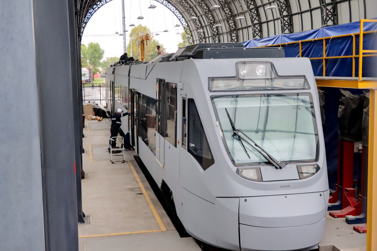 La locomotora del Tren Turístico Puebla-Cholula formará parte del Corredor Interoceánico | Agencia Es Imagen para El Universal Puebla