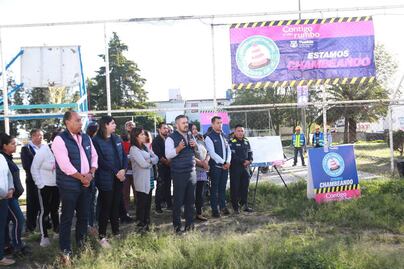 Ayuntamiento de Puebla  rehabilita el parque Fuentes de San Bartolo