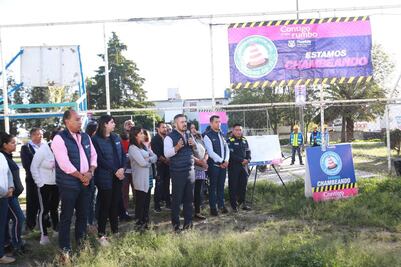 Ayuntamiento de Puebla rehabilita el parque Fuentes de San Bartolo
