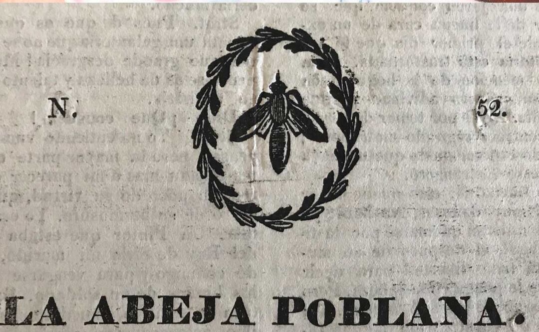 Logotipo de La Abeja Poblana | Foto: Mario Riestra