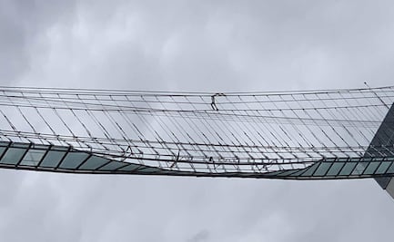 ¿Qué ha pasado con el puente de cristal de Puebla a dos semanas de haber sufrido daños?