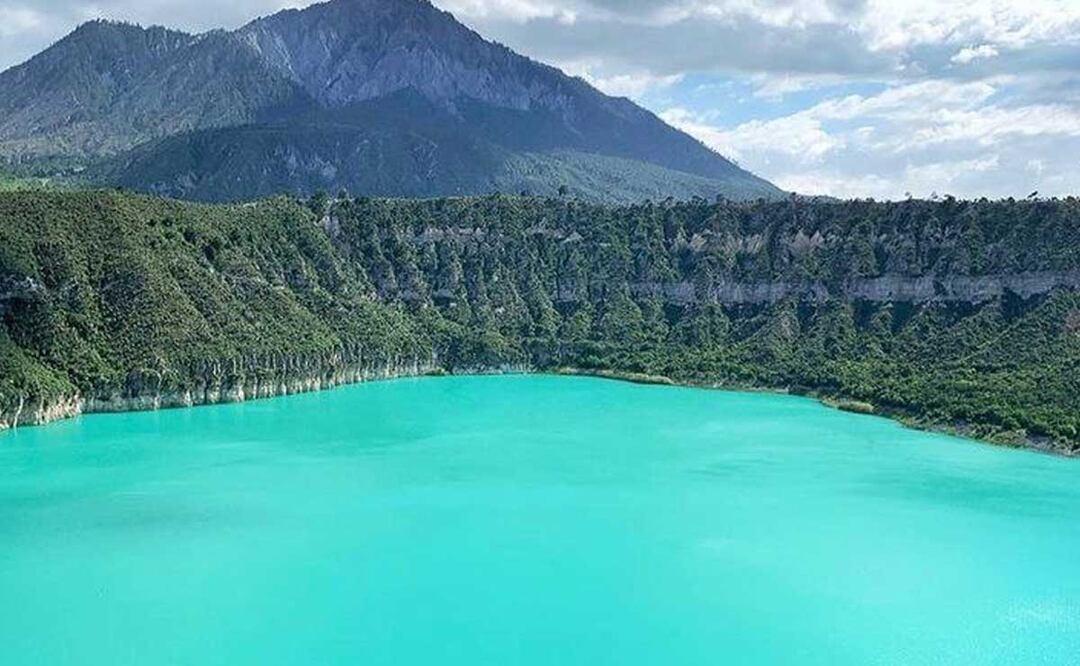 La Laguna de Atexcac es uno de los lugares más hermosos de Puebla visitados por tiktokers | Foto: Instagram Conoce México