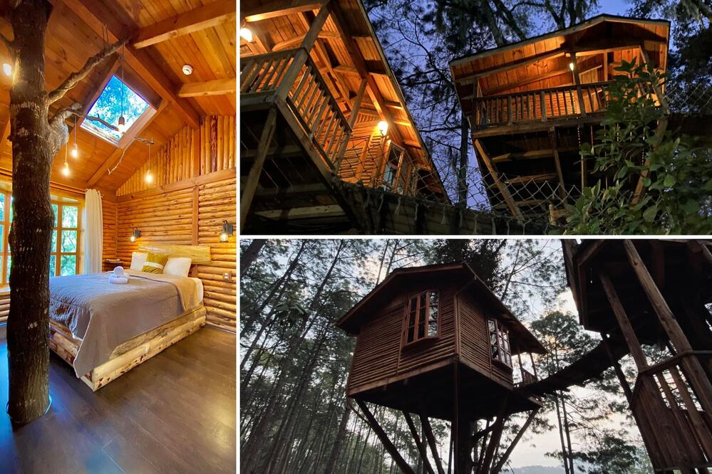 Estas cabañas lujosas se encuentran en el Pueblo Mágico más encantador de Puebla | Foto: Facebook Cabañas Kali-Tree