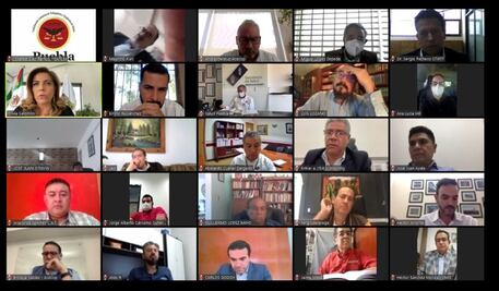 Empresarios y gobierno de Puebla se reúnen ante tercera ola de Covid