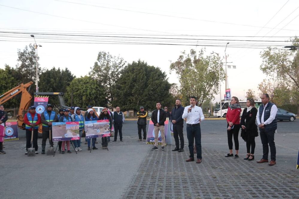 Eduardo Rivera Pérez anunció una serie de obras en la capital | Foto: Ayuntamiento de Puebla