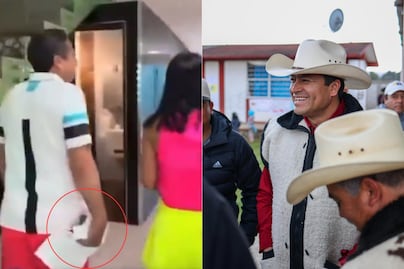 ¿Fajo de billetes o regalo? Alcalde de Chignahuapan aclara polémico video