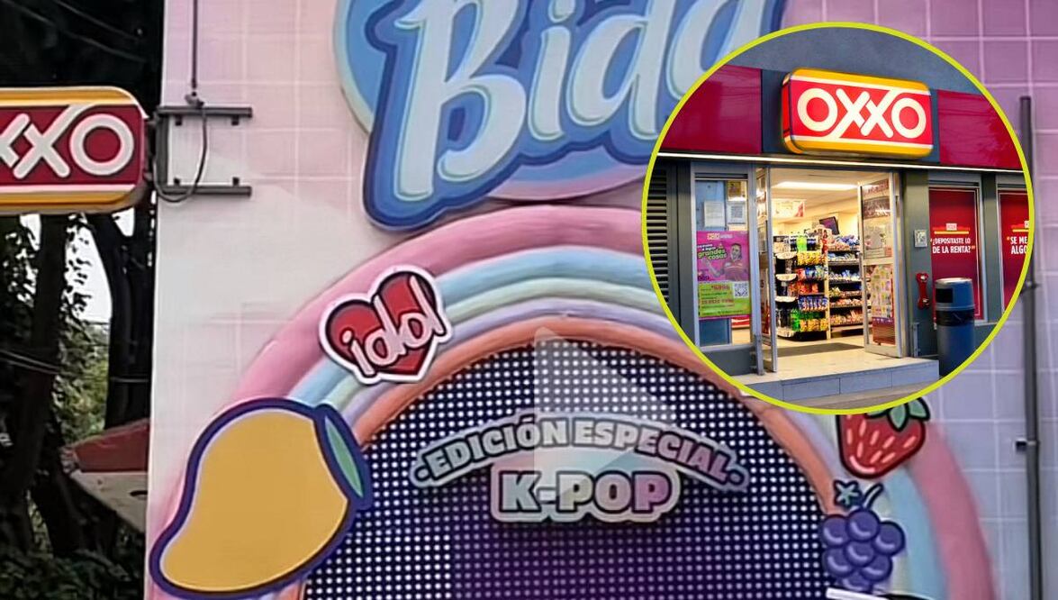 En la CDMX hay un Oxxo con temática de K-pop | Foto: TikTok Shell