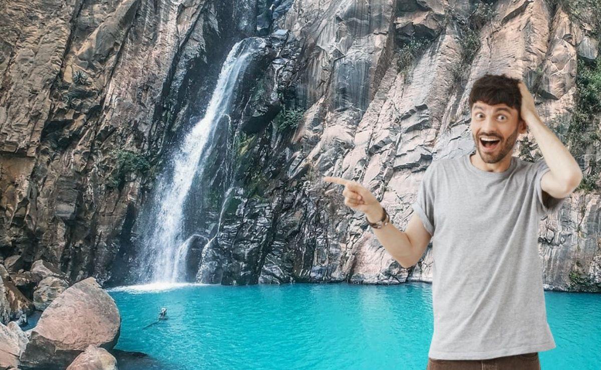 Esta es la piscina natural poco conocida de Puebla con una cascada de 70 metros