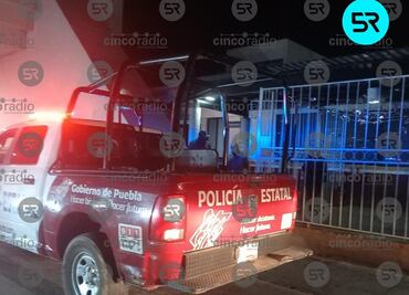 Hombre armado roba con violencia 280 mil pesos en caseta de Amozoc